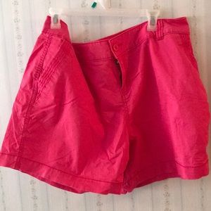 Pink shorts